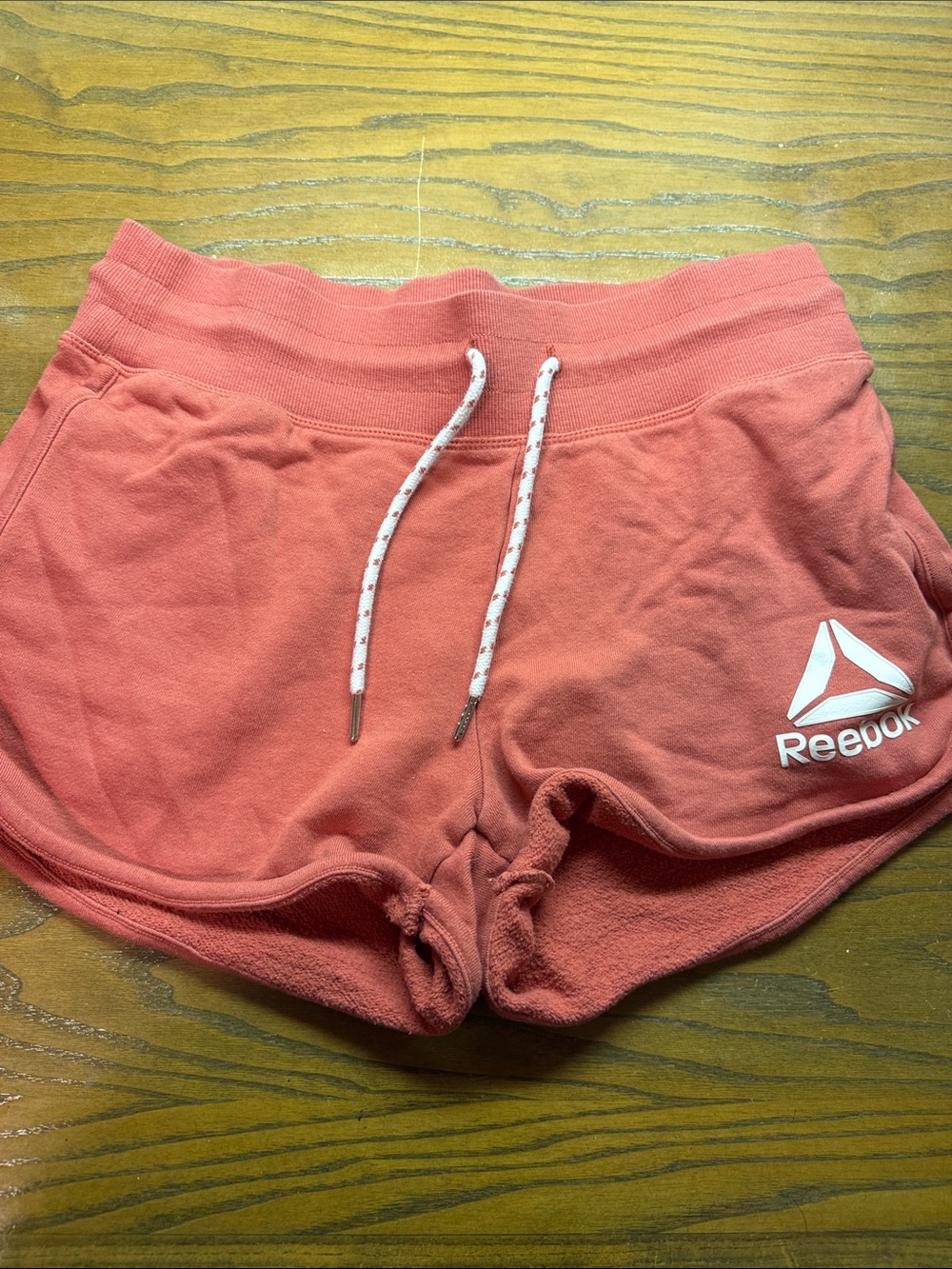 Reebok Coral Athletic Drawstring Shorts